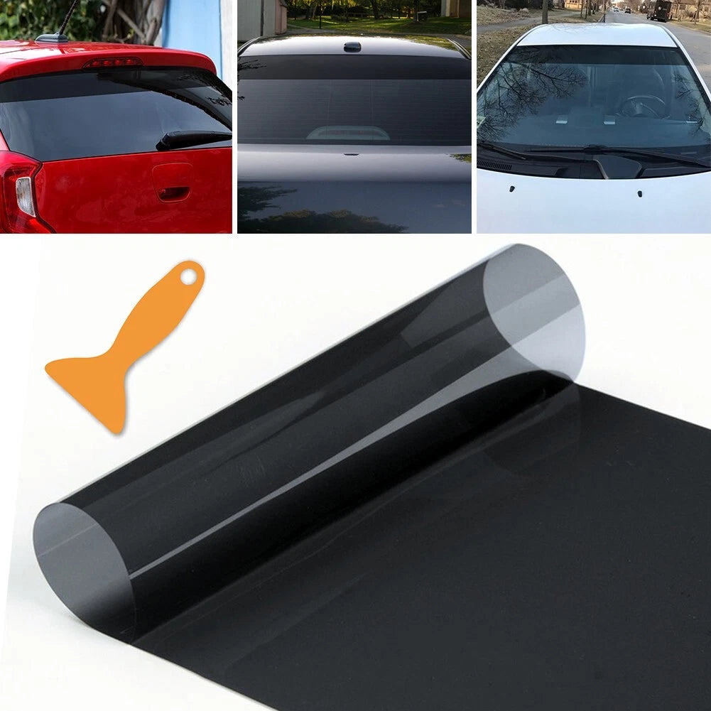 Car 5??vl Sun Visor Strip Tint Film Front Glass Windshield Anti-UV