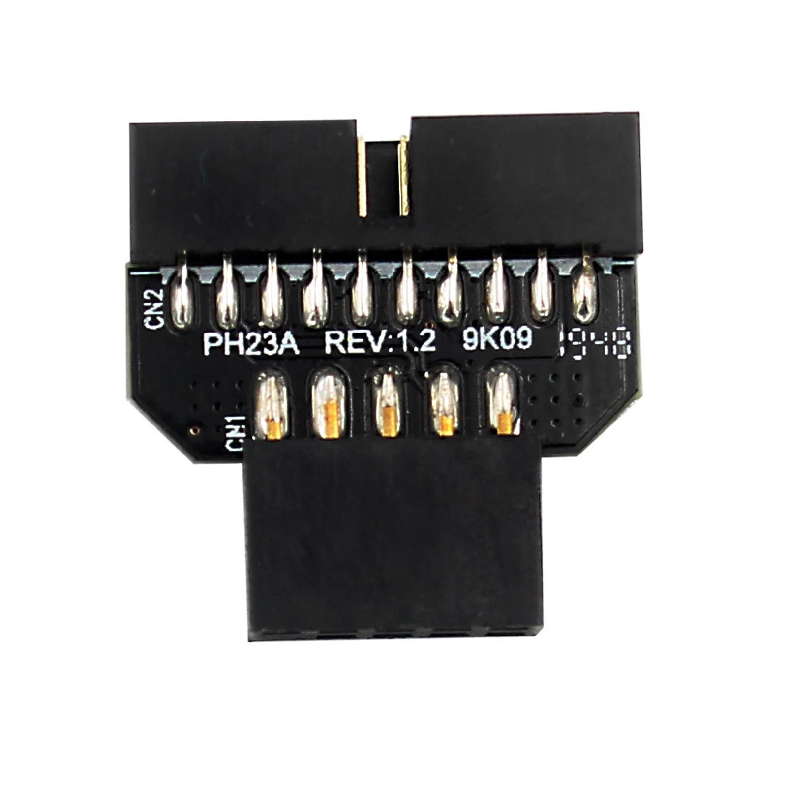 Black Panel Plug-in Adapter Computer Mainboard Usb3.0 19/20pin To