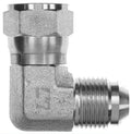 Hydraulic Fitting 1/4" Male Jic X 1/4" Female Jic Swivel 90 Degree