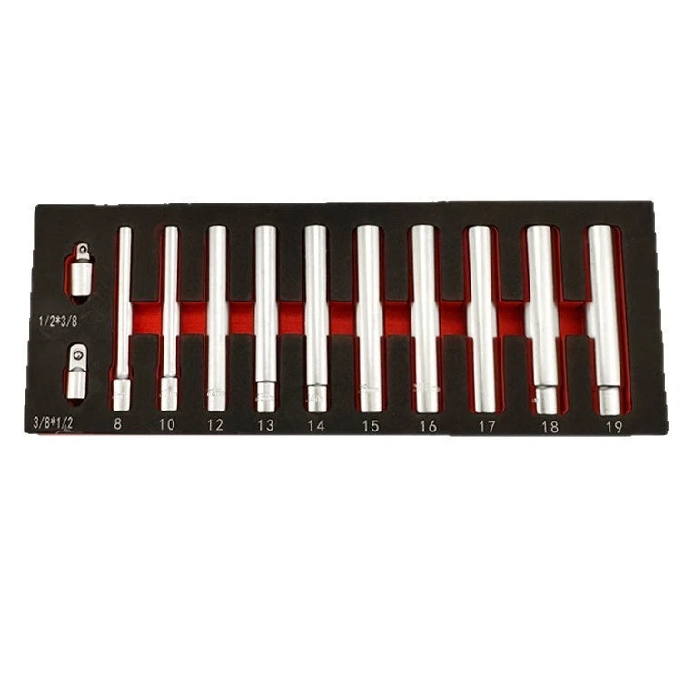Extra Deep Socket Set 120mm Long 8-19mm 3/8"& | Built Supply Co