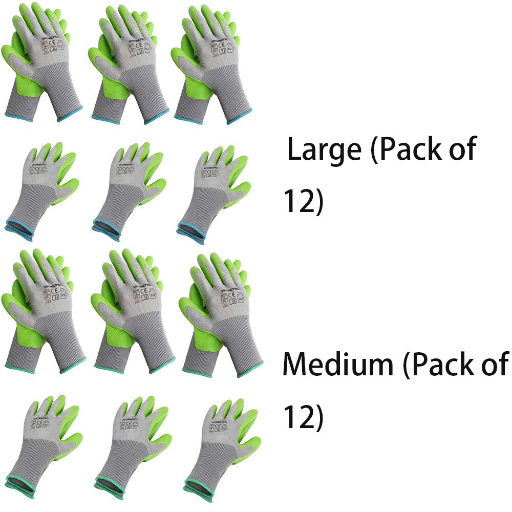 Gardening Gloves M/L Eco Latex Coated