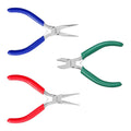 WORKPRO 3PACK Jewelry Pliers Round Nose Plier Needle Nose Plier/Chain Nose Plier