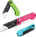 Workpro Folding Utility Knife Mini Box Cutter Axis Lock Quick-change