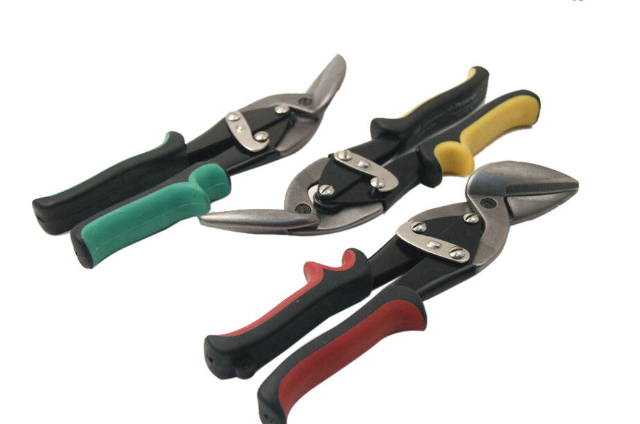 Prosnip Hands Safe Offset Aviation Snip Metal Tin Cutter:left,right