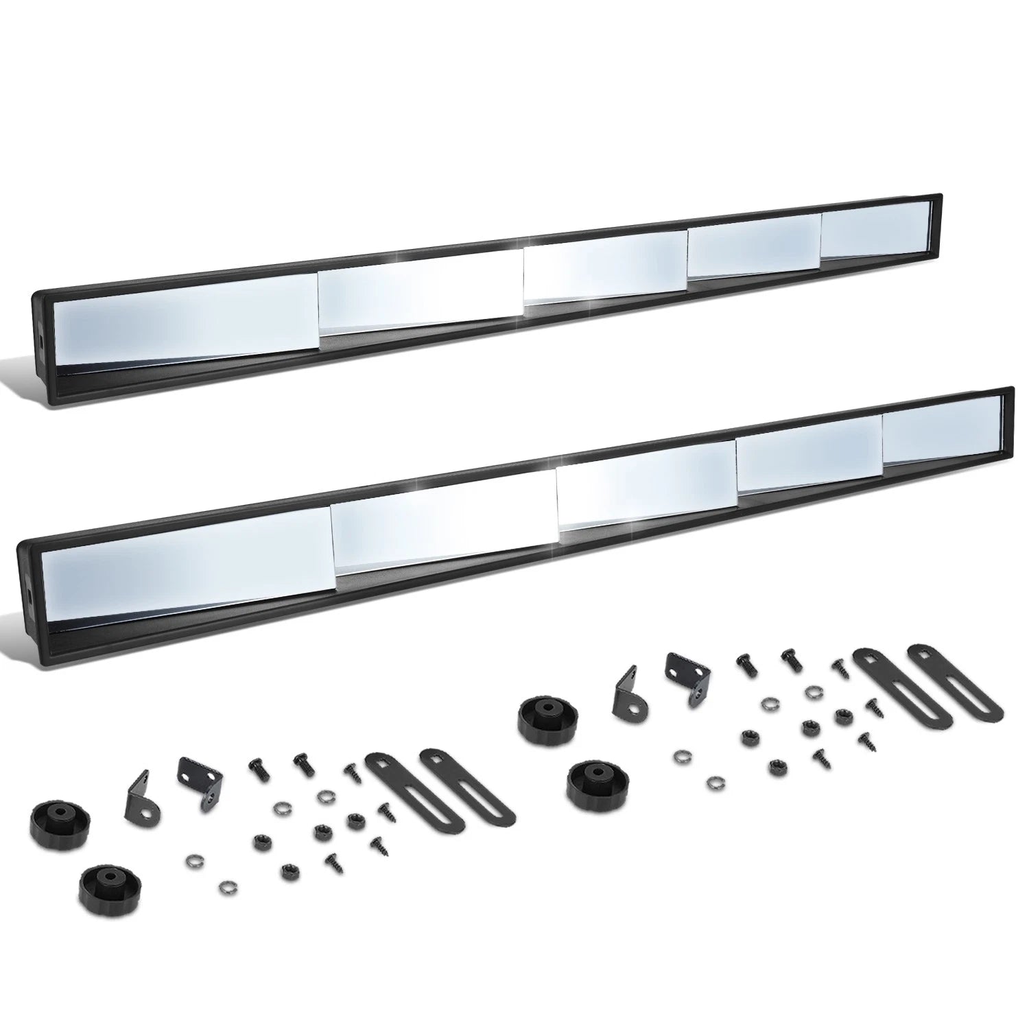 Fit Ezgo Club Car Yamaha Golf Carts 5 Panel Wink Rear View Mirrors Set