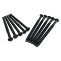 Black Nickel Long Electrical Screws 50mm M3.5 3.5mm
