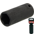 Neilsen 1/2" Drive Standard Deep Square Metric Single I