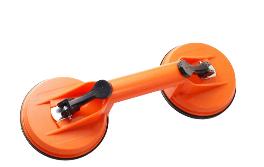 2 Cups Twin Ø118mm Rubber Suction Glass Tile Heavy Sheet Dent Puller