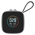 Portable Indoor Air Quality Monitor Hanging Rope Pm2 5 Dust Detection
