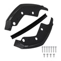CARBON BLACK FRONT BUMPER SPOILER LIP FOR 19-22 BMW 3 SERIES G20 M340I M SPORT