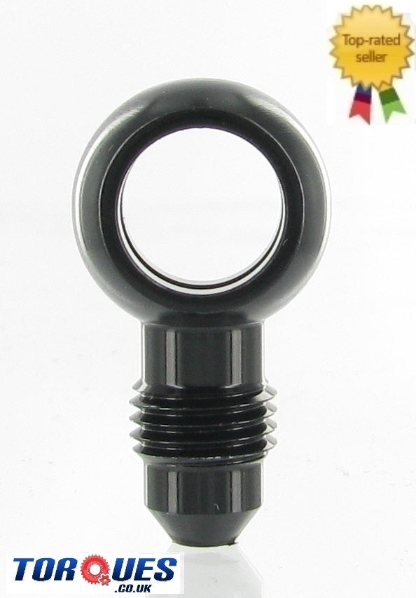 An -3 (jic -3 An3 an 03) 10.5mm Eye Banjo Adapter in Black