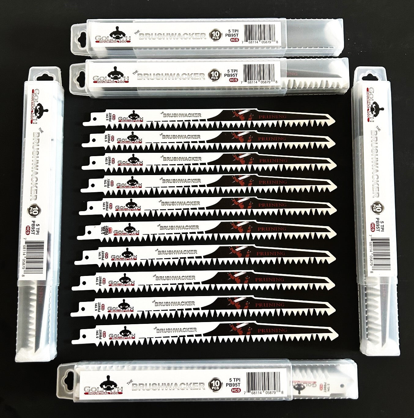 Goliath Industrial 9" The Brushwacker Blades