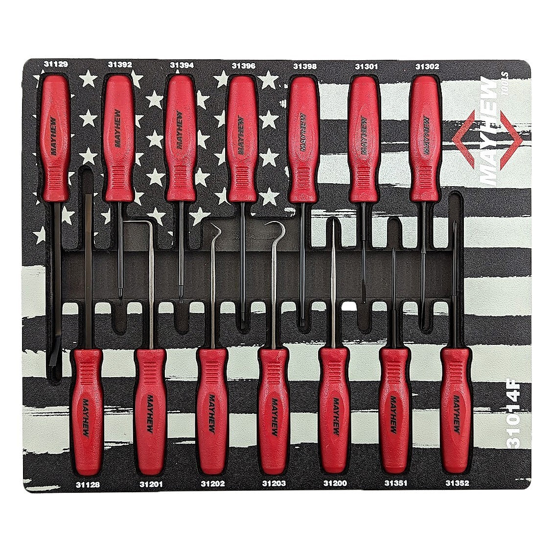 Mayhew 14pc Screwdriver Hook and Pick Set
