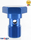 7/16" x 24 UNF Aluminium Banjo Bolt 19mm Long