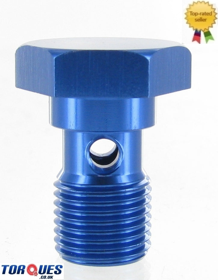 7/16" x 24 UNF Aluminium Banjo Bolt 19mm Long