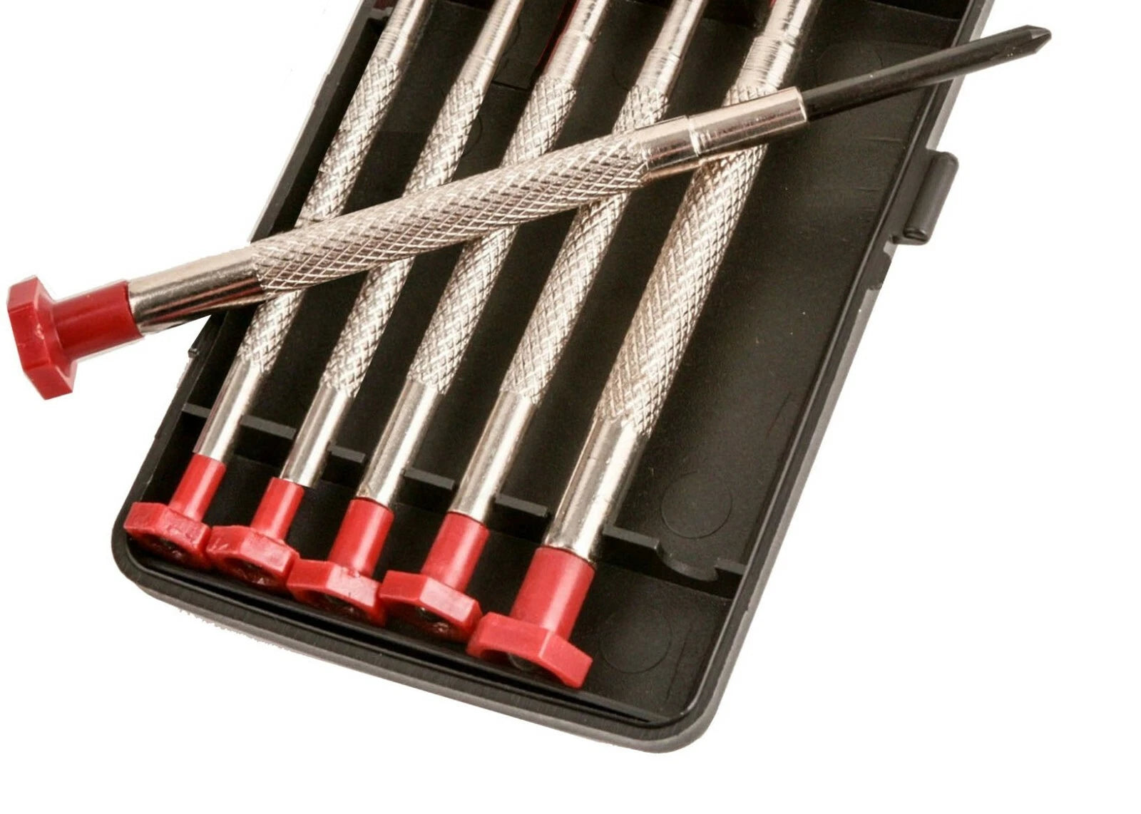 6pc Cr-Mo Precision Small Parts Screwdriver Kit Set for Watch Jewelry Eyeglasses