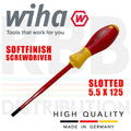Wiha 35391 Destornillador Ranurado SoftFinish VDE 5.5mm 125mm 1000VOpens in a ne