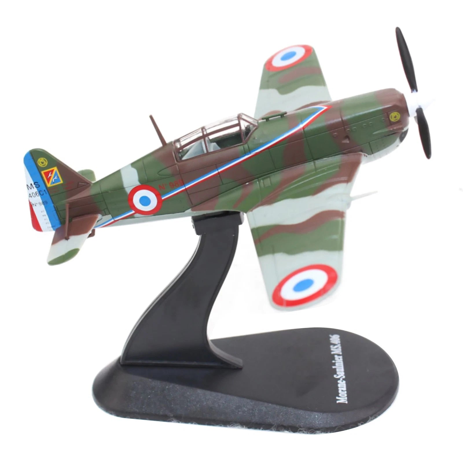 1/72 Wwii French Morane-saulnie<wbr/>r Ms.406 Fighter Finished