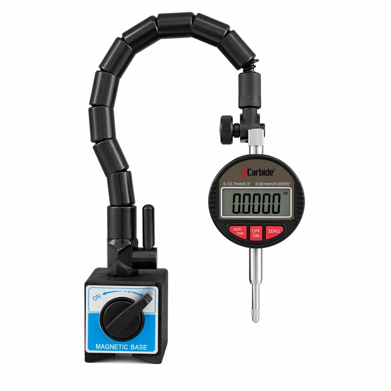 Digital Dial Indicator With Magnetic Base Holder | Built Supply Co
