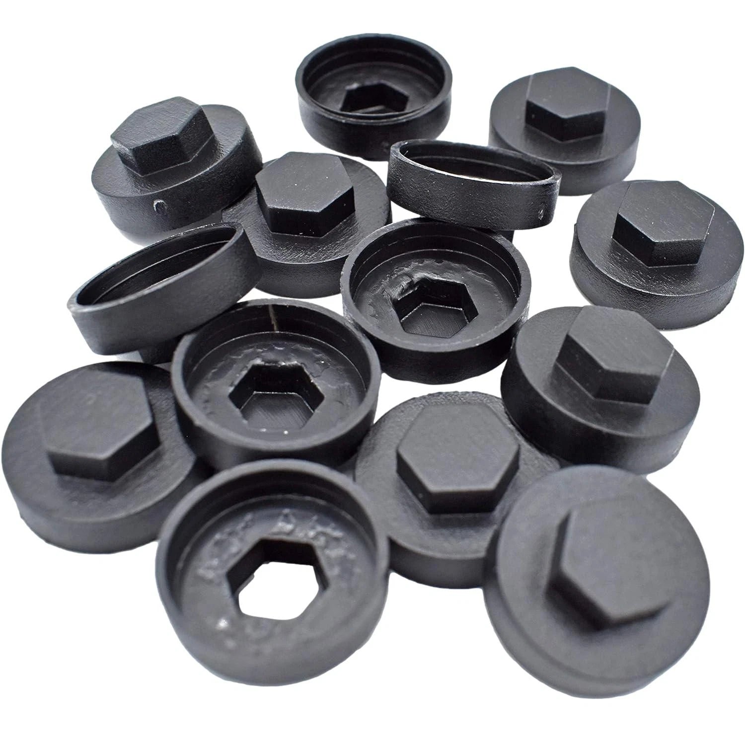 Timco Hex 16mm 5/16" Push On Corrugated Roofing & Cladding Screw Caps