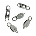 1" Stainless Steel Single Pulley With Swivel Eye Hoist Lift 300lbs