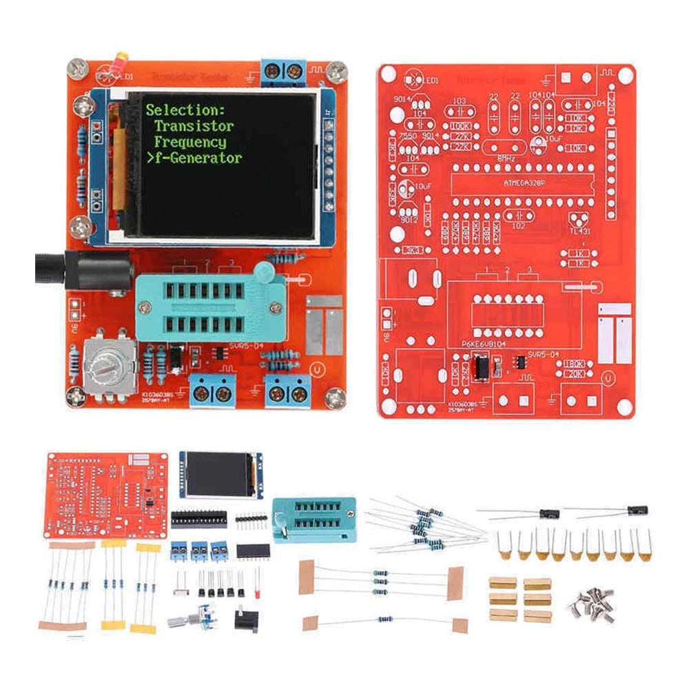 Diy Kit Tester Transistor Diode Capacitance Esr Meter Signal