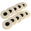 10pc Wool Buffing Polishing Pad Set for Drill by Unbranded