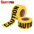 Safetypro 2pack 3 In X 1000 Ft Caution Tape Roll Yellow Warning