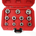 11pc Metric 3/8" Drive Bolt Extractor Socket Set