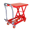 Heavy Duty Hydraulic Lift Table Cart 1000 Lb Capacity Scissor Jack
