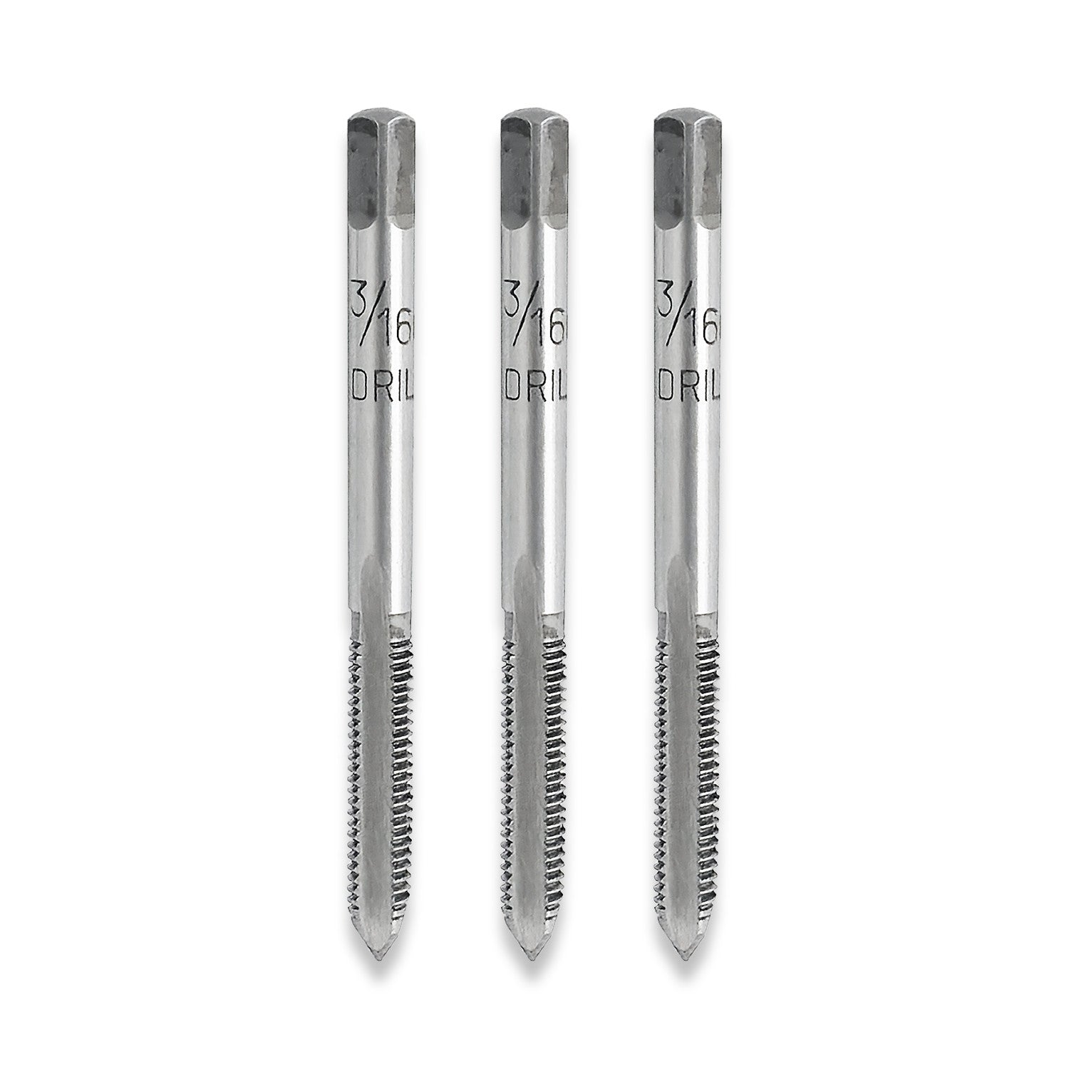 3/16" Unf Threading Taps Set Of Three 3/16 X 32 Unf Taps Rdgtools