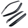 Wind Deflectors Rain Guards for Nissan Xterra 2005-2016 Black 4Pcs Set