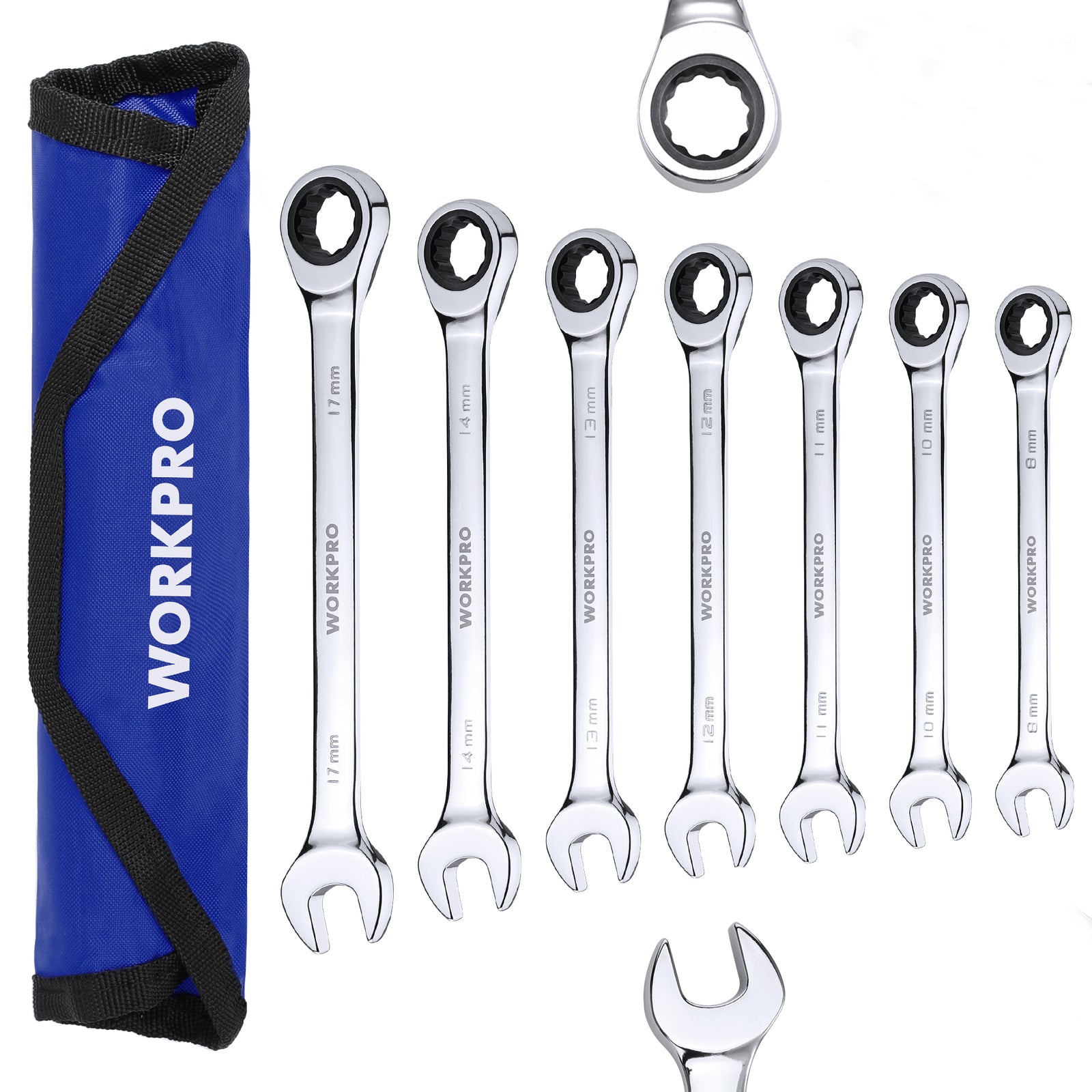 WORKPRO 6PCS Wire Brush Set Brass/Stainless Steel by WORKPRO
