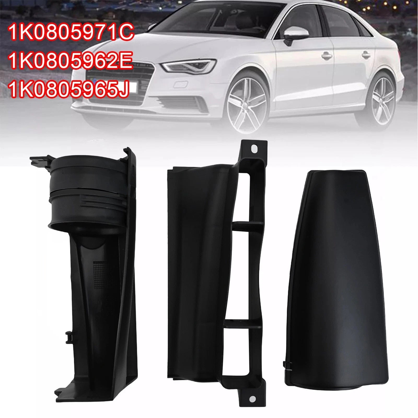 Car Air Intake Guide Duct Cover For Jetta Mk5 Mk6 For Golf Plus