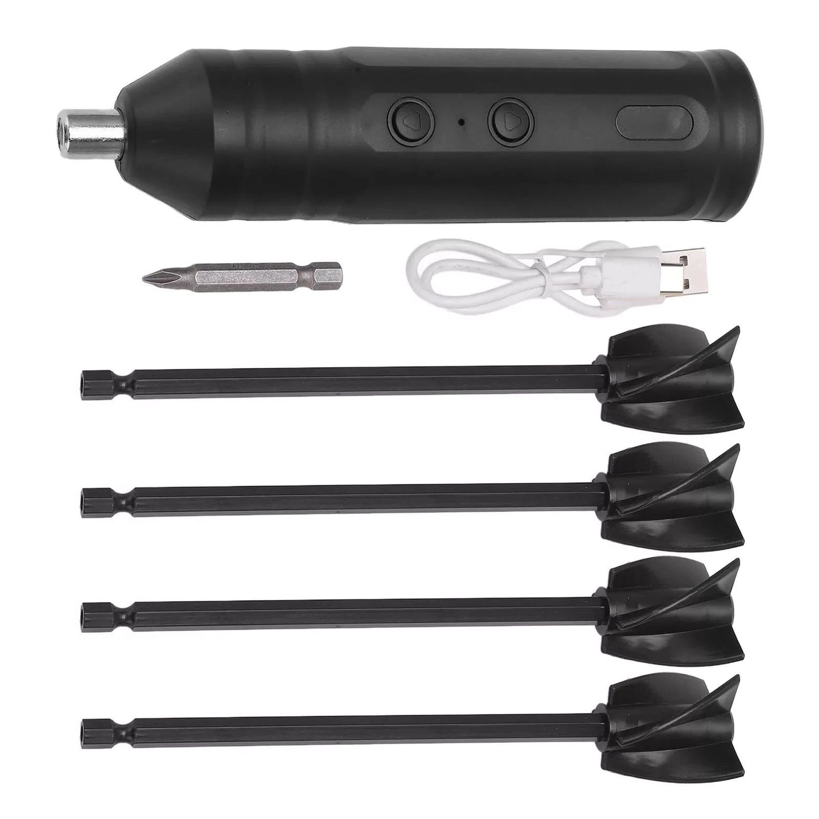 New Epoxy Resin Mixer Rechargeable Powerful Slow Motor Handheld