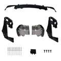 Rear Bumper Diffuser Lip W Tailpipes For Mercedes Benz W117 CLA250 2013-19
