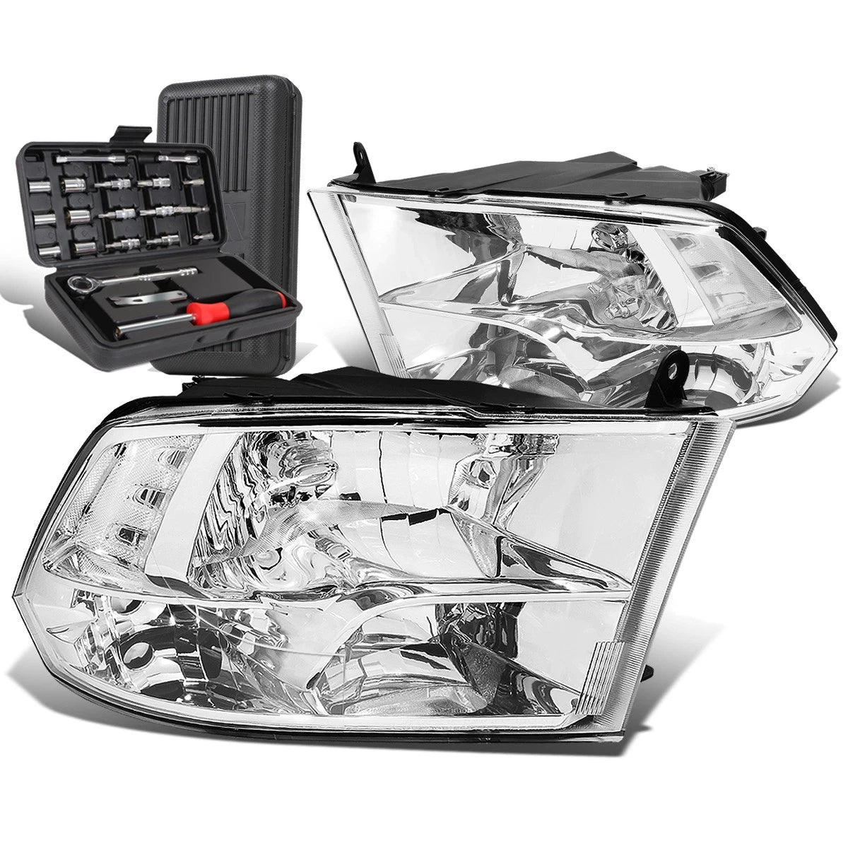 For 2009-2018 Dodge Ram Pickup Chrome/clear Side | Built Supply Co