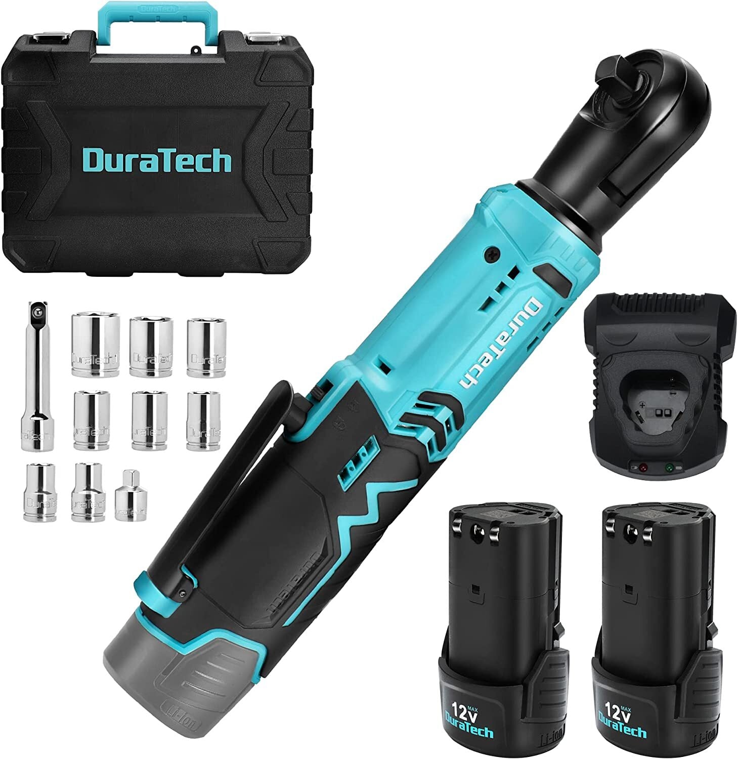 DURATECH 3/8" Electric Ratchet Wrench by DURATECH