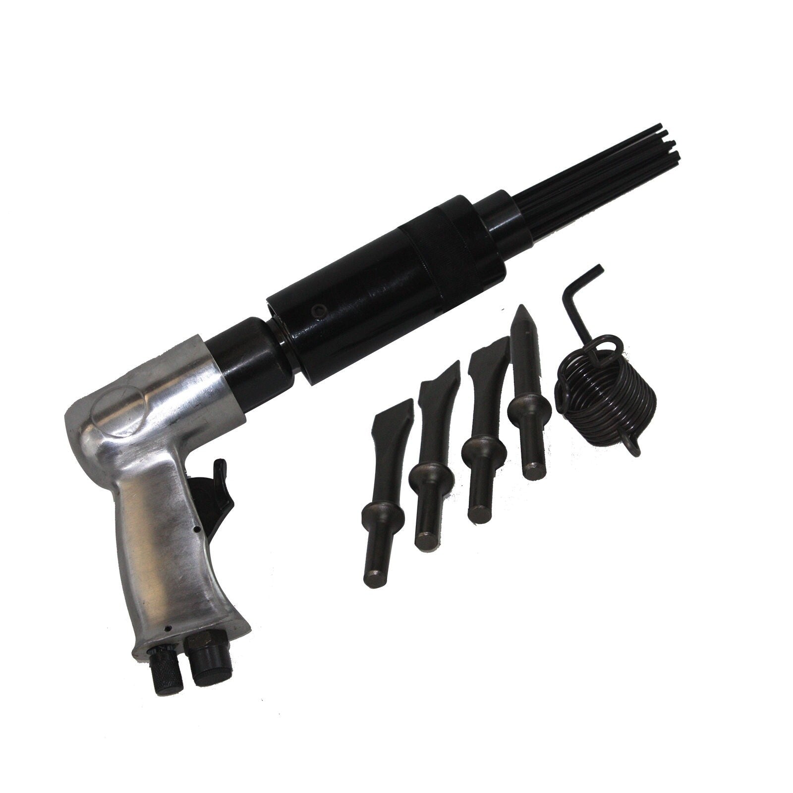 19pc Needle Air Hammer Chisel Punch Scaler Set by Unbranded