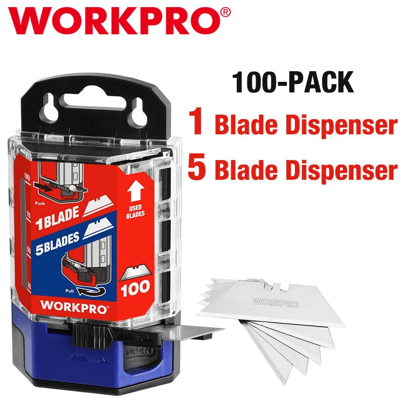 Workpro Sk5 Carbon Steel Utility Knife Blades | Built Supply Co
