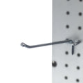 Presa Heavy Duty Metal Peg Board Shelving Hooks (2, 4, 6, 8-in long)