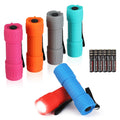 EverBrite 9 LED Flashlight 6-Pack Compact Handheld Bright Torch