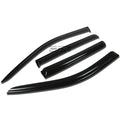 Fit 07-16 Compass Mk49 Smoke Tint Window Visor/wind Deflector Vent