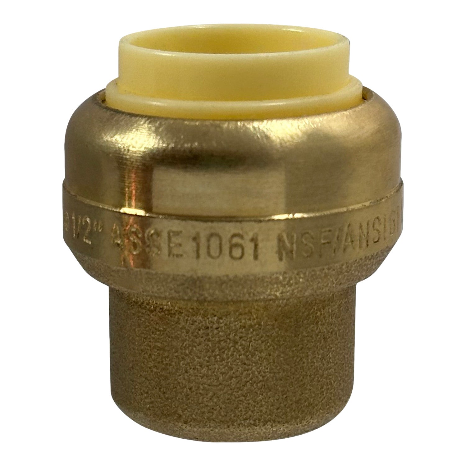 XFITTING 1/2" Push Fit Cap Brass