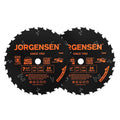 Jorgensen Evolution Multi-material Cutting Saw Blade, 2-pack 7-1/4 In