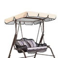 Classic Style Swing Chair Canopy Waterproof And Sunscreen 190t Oxford
