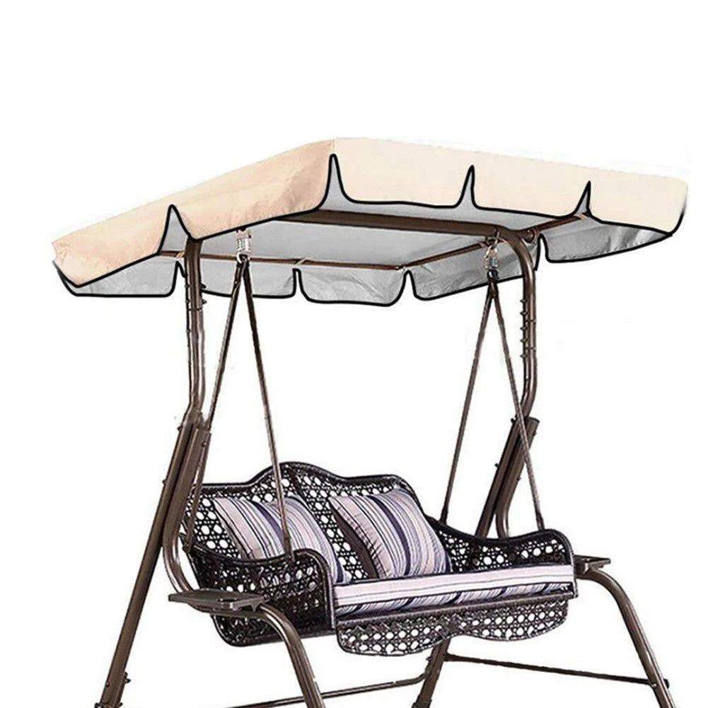 Classic Style Swing Chair Canopy Waterproof And Sunscreen 190t Oxford