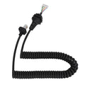 Handheld Radio Mic Microphone Cord Speaker Cable For Icom Hm152/hm154
