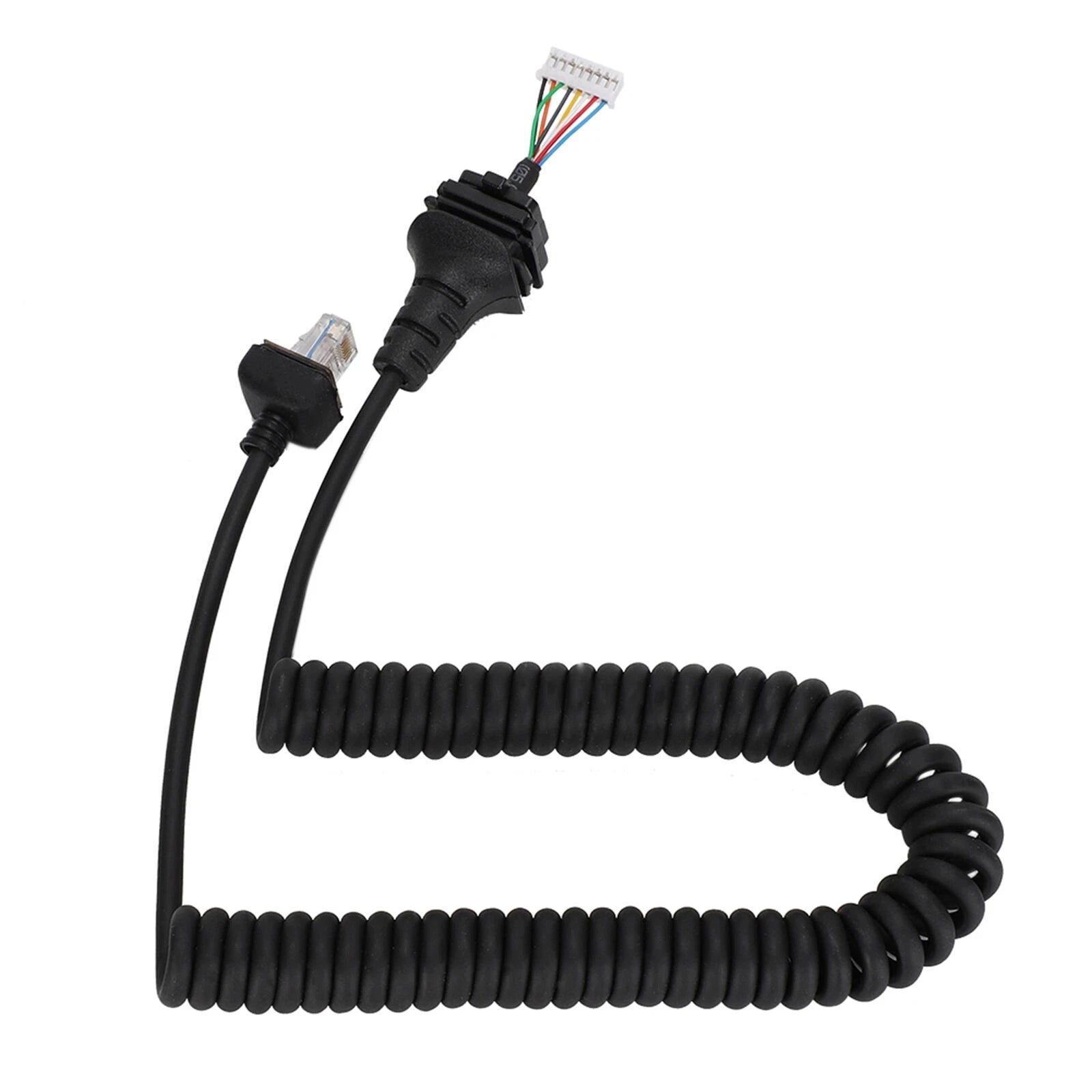 Handheld Radio Mic Microphone Cord Speaker Cable For Icom Hm152/hm154