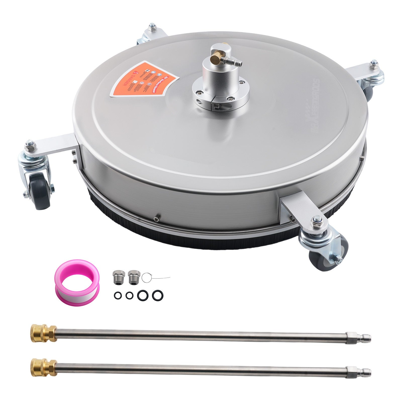 20" Pressure Washer Surface Cleaner 4200PSI Stainless 1/4" QC